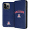 University of Arizona Primary Logo Blue iPhone 15 Pro Max Folio Case