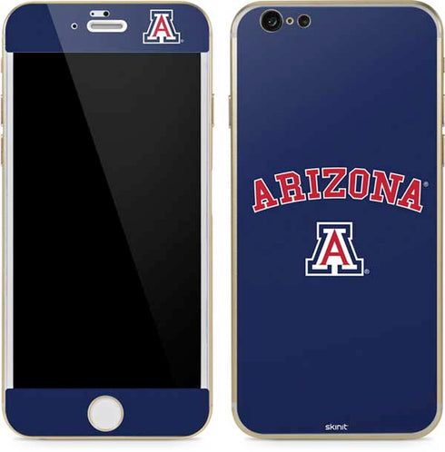 University of Arizona Primary Logo Blue iPhone 6/6s Skin
