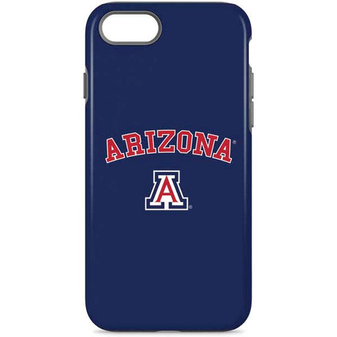 University of Arizona Primary Logo Blue iPhone 8 Pro Case