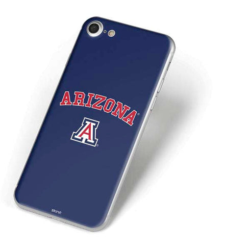 University of Arizona Primary Logo Blue iPhone 8 Skin