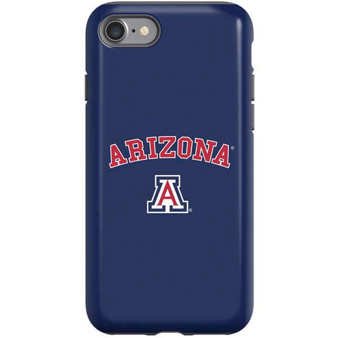 University of Arizona Primary Logo Blue iPhone SE (2nd & 3rd Gen) Pro Case
