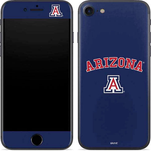 University of Arizona Primary Logo Blue iPhone SE (2nd & 3rd Gen) Skin