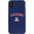 University of Arizona Primary Logo Blue iPhone X Pro Case