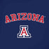 University of Arizona Primary Logo Blue iPhone X Pro Case