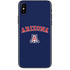 University of Arizona Primary Logo Blue iPhone X Skin