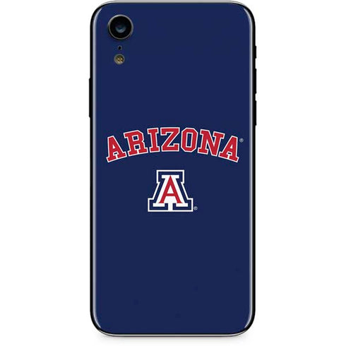 University of Arizona Primary Logo Blue iPhone XR Skin