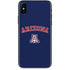 University of Arizona Primary Logo Blue iPhone XS Max Skin
