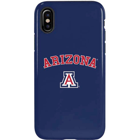 University of Arizona Primary Logo Blue iPhone XS Pro Case