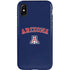 University of Arizona Primary Logo Blue iPhone XS Pro Case