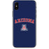 University of Arizona Primary Logo Blue iPhone XS Skin
