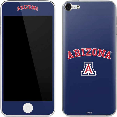 University of Arizona Primary Logo Blue Apple iPod Skin