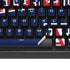 University of Arizona Primary Logo Blue K95 RGB PLATINUM Mechanical Gaming Keyboard Skin