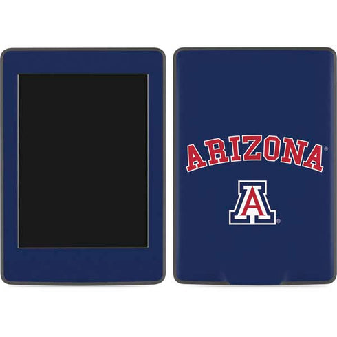 University of Arizona Primary Logo Blue Amazon Kindle Skin
