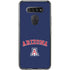 University of Arizona Primary Logo Blue LG K51/Q51 Clear Case