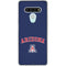 University of Arizona Primary Logo Blue LG Stylo 6 Clear Case