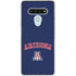 University of Arizona Primary Logo Blue LG Stylo 6 Clear Case