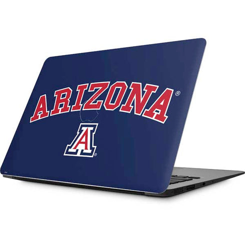 University of Arizona Primary Logo Blue Apple MacBook Skin