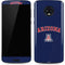 University of Arizona Primary Logo Blue Moto G6 Skin