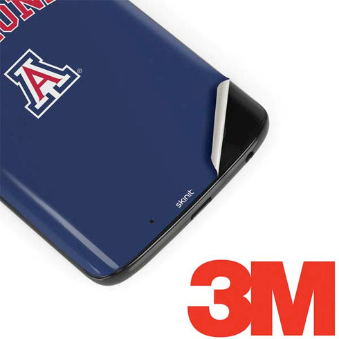 University of Arizona Primary Logo Blue Moto G6 Skin