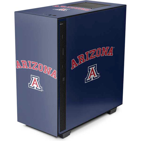 University of Arizona Primary Logo Blue NZXT H510 Compact ATX Mid-Tower Case Skin