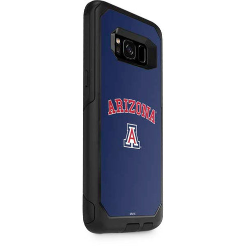 University of Arizona Primary Logo Blue Otterbox Commuter Galaxy Skin