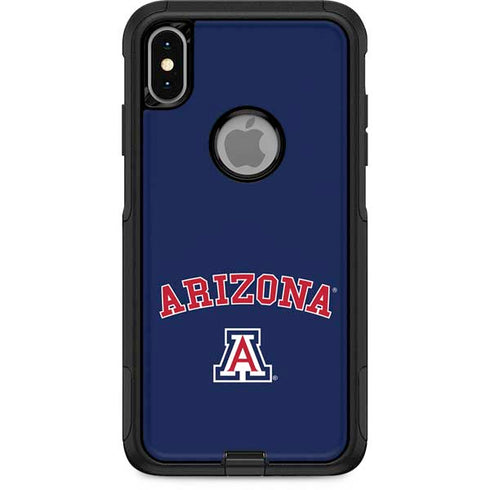 University of Arizona Primary Logo Blue Otterbox Commuter iPhone Skin