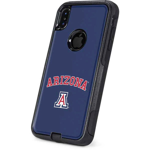 University of Arizona Primary Logo Blue Otterbox Commuter iPhone Skin
