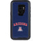 University of Arizona Primary Logo Blue Otterbox Defender Galaxy Skin