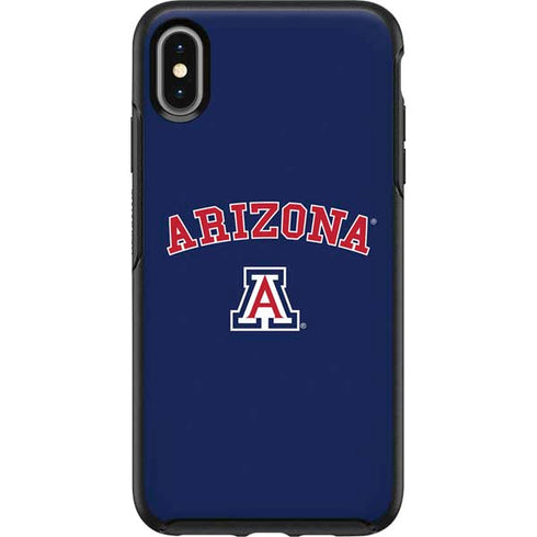 University of Arizona Primary Logo Blue Otterbox Symmetry iPhone Skin