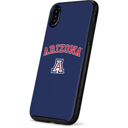 University of Arizona Primary Logo Blue Otterbox Symmetry iPhone Skin