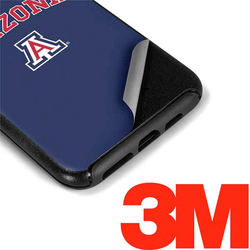 University of Arizona Primary Logo Blue Otterbox Symmetry iPhone Skin