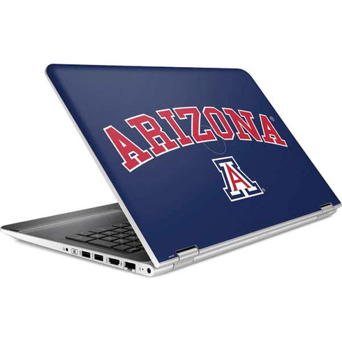 University of Arizona Primary Logo Blue HP Pavilion Skin