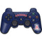 University of Arizona Primary Logo Blue PS3 Dual Shock wireless controller Skin