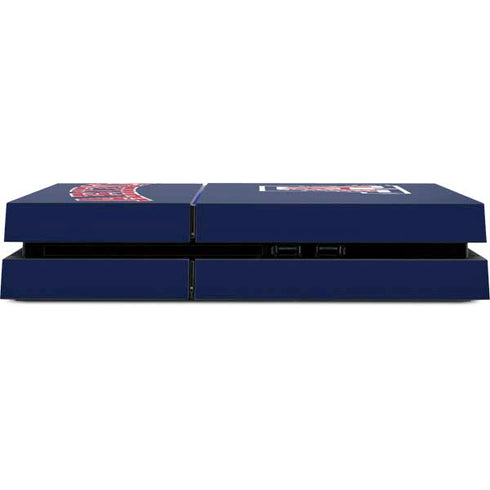 University of Arizona Primary Logo Blue PS4 Console Skin