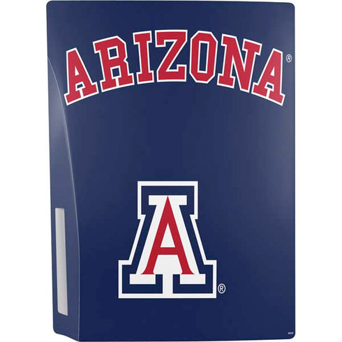 University of Arizona Primary Logo Blue PS5 Bundle Skin