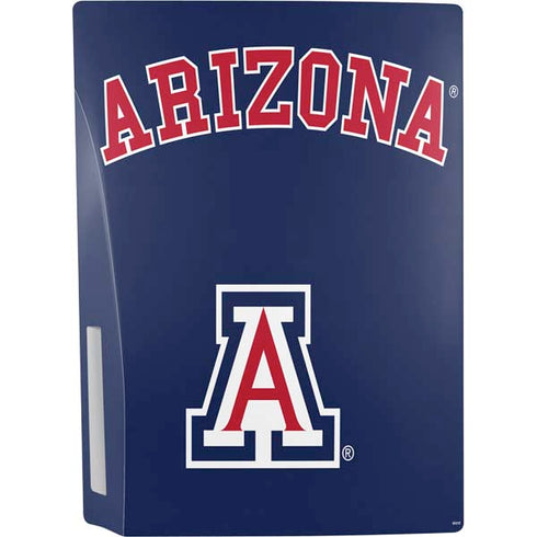 University of Arizona Primary Logo Blue PS5 Console Skin