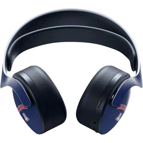 University of Arizona Primary Logo Blue PULSE 3D Wireless Headset for PS5 Skin
