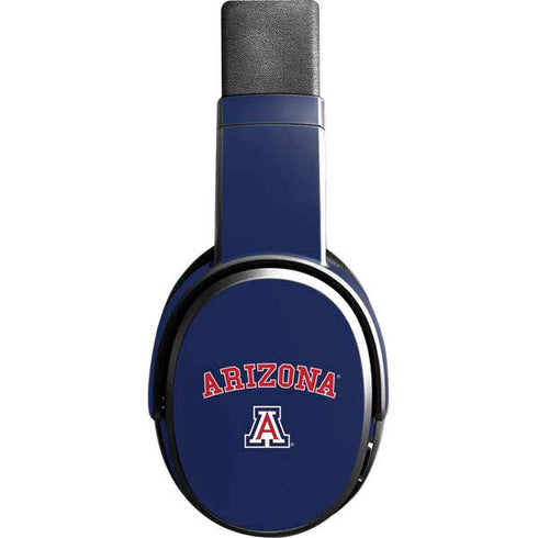 University of Arizona Primary Logo Blue Skullcandy Crusher Wireless Skin