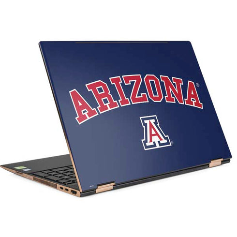 University of Arizona Primary Logo Blue HP Spectre Skin