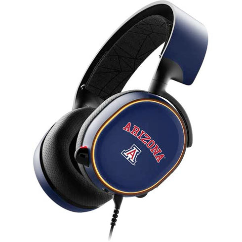 University of Arizona Primary Logo Blue SteelSeries Arctis 5 Skin