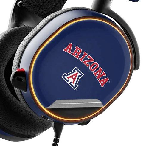 University of Arizona Primary Logo Blue SteelSeries Arctis 5 Skin
