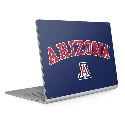 University of Arizona Primary Logo Blue Surface Book 2 15in Skin