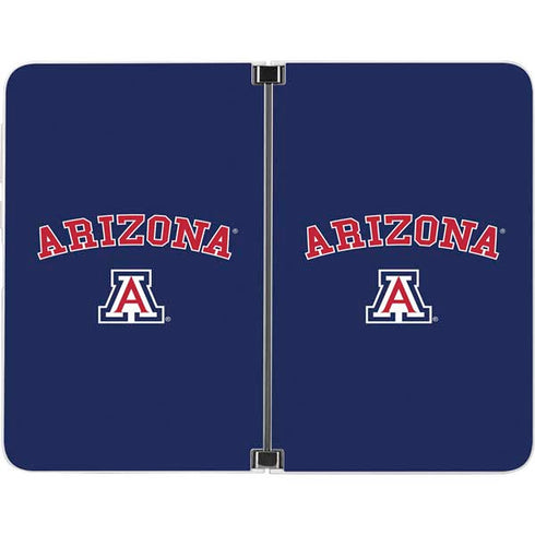 University of Arizona Primary Logo Blue Surface Duo Skin