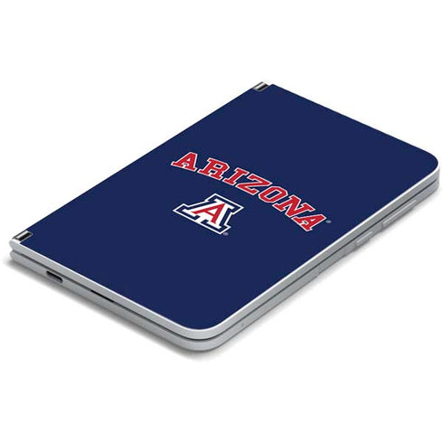 University of Arizona Primary Logo Blue Surface Duo Skin