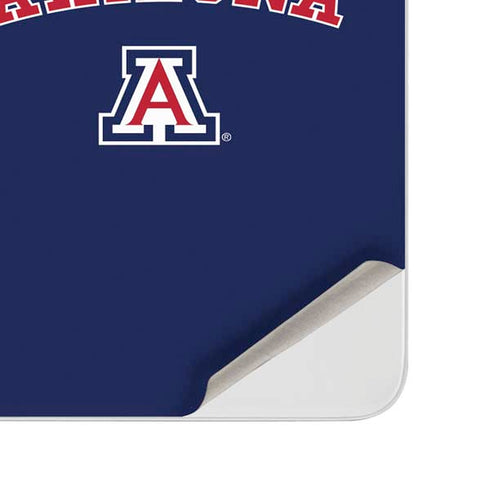 University of Arizona Primary Logo Blue Surface Duo Skin