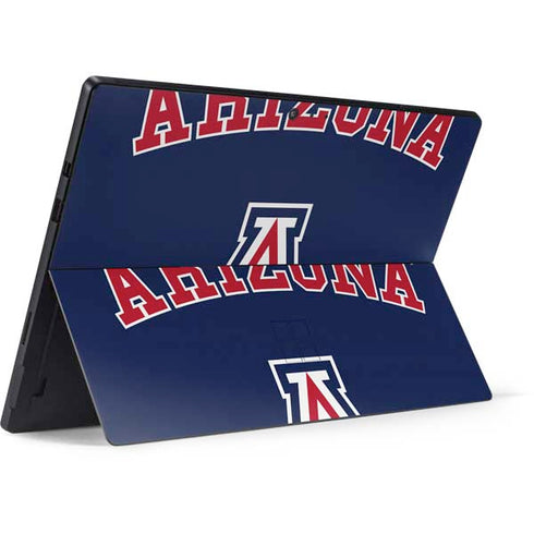 University of Arizona Primary Logo Blue Surface Pro 6 Skin