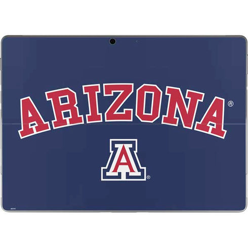 University of Arizona Primary Logo Blue Surface Pro 9 Skin