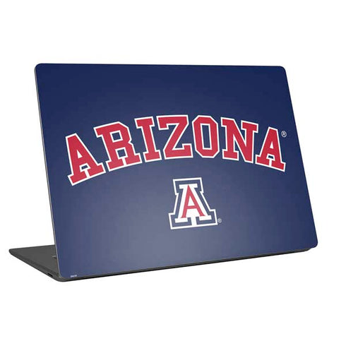 University of Arizona Primary Logo Blue Universal Laptop 13in (10.6 x 7.6in) Skin