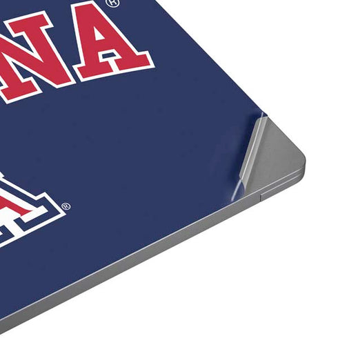 University of Arizona Primary Logo Blue Universal Laptop 13in (10.6 x 7.6in) Skin