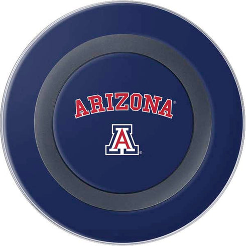 University of Arizona Primary Logo Blue Wireless Charger Skin